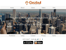 Tablet Screenshot of gezbul.com
